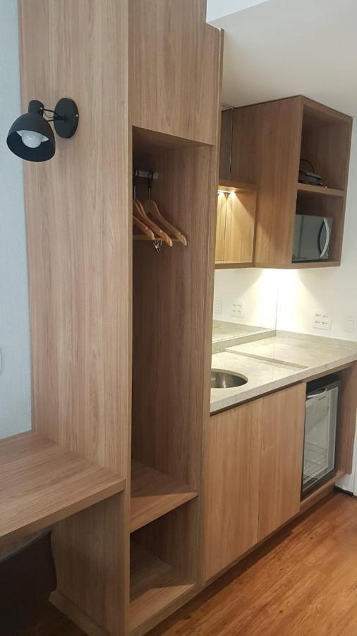 Apartament Loft Com Piscina, Academia, 100 Metros Do Metro São Paulo Zewnętrze zdjęcie