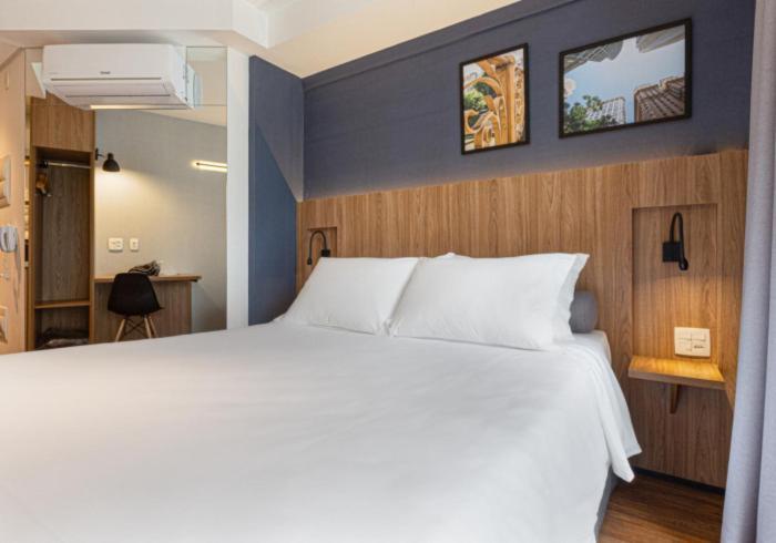 Apartament Loft Com Piscina, Academia, 100 Metros Do Metro São Paulo Zewnętrze zdjęcie