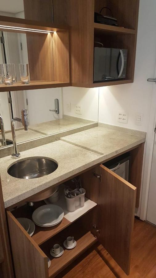 Apartament Loft Com Piscina, Academia, 100 Metros Do Metro São Paulo Zewnętrze zdjęcie