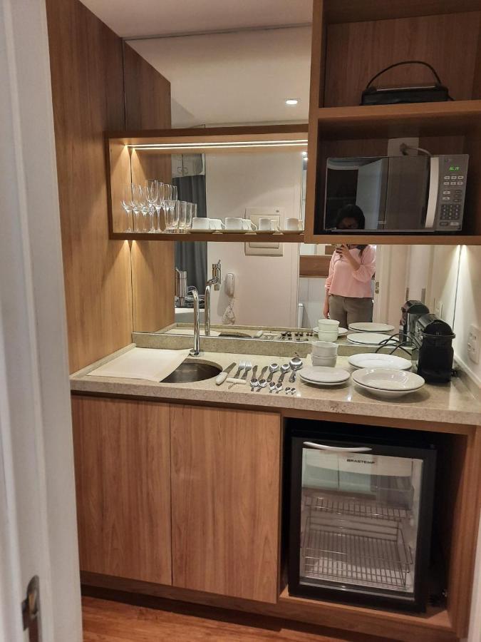 Apartament Loft Com Piscina, Academia, 100 Metros Do Metro São Paulo Zewnętrze zdjęcie
