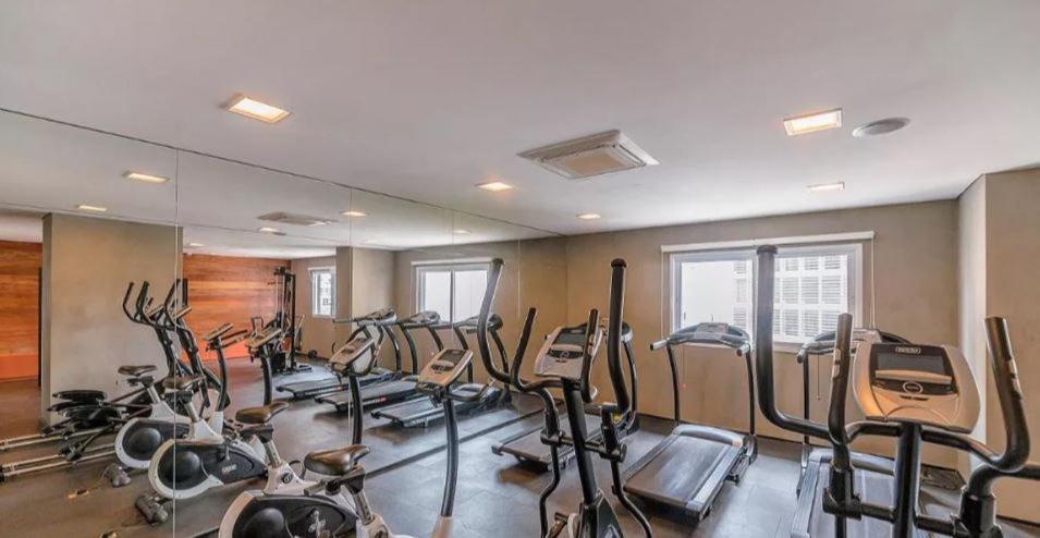 Apartament Loft Com Piscina, Academia, 100 Metros Do Metro São Paulo Zewnętrze zdjęcie