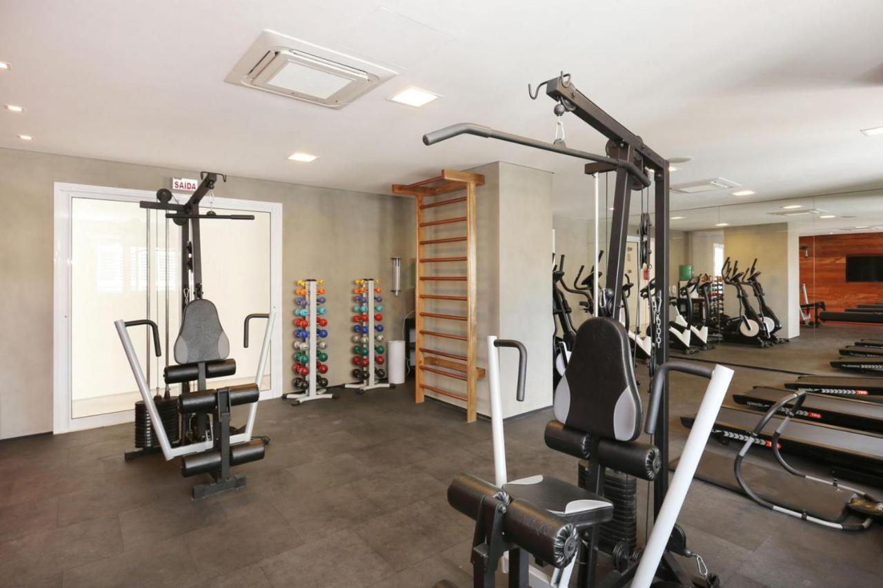 Apartament Loft Com Piscina, Academia, 100 Metros Do Metro São Paulo Zewnętrze zdjęcie